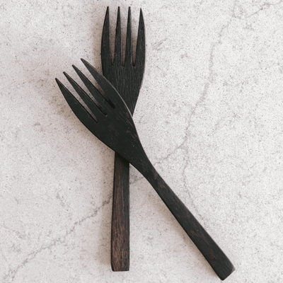 Wooden Buddha Fork