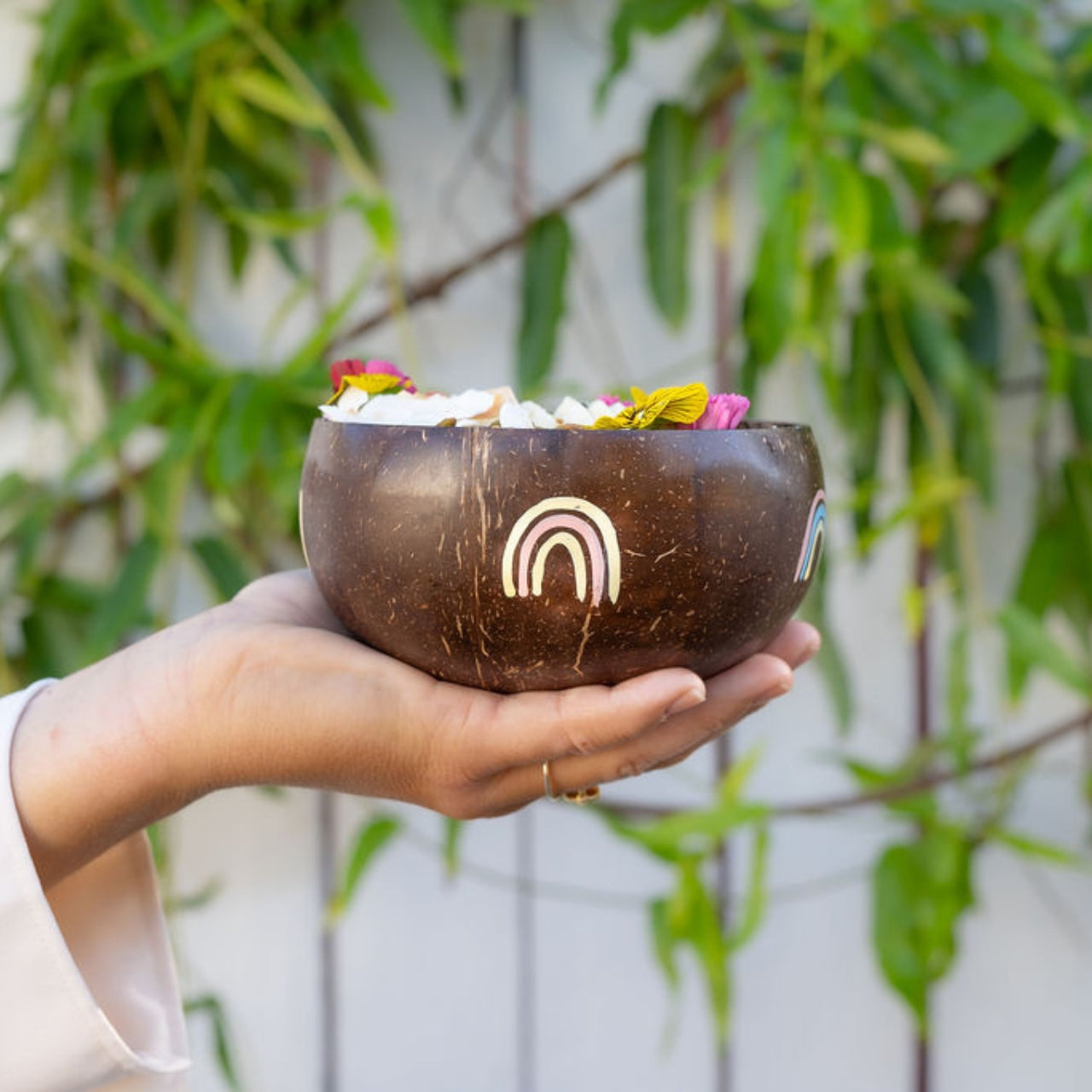 Rainbow Coconut Bowls