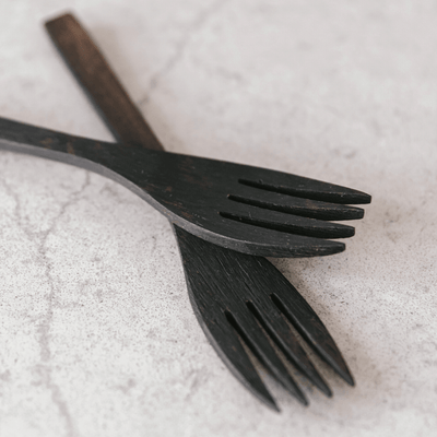 Wooden Buddha Fork