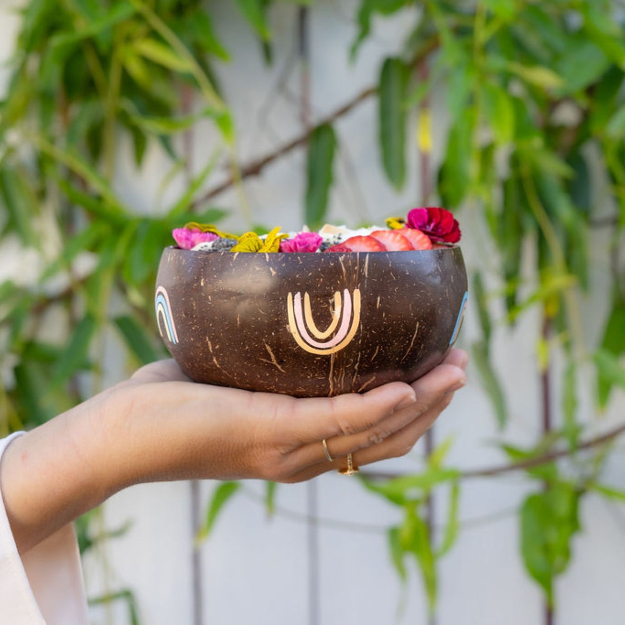 Rainbow Coconut Bowls