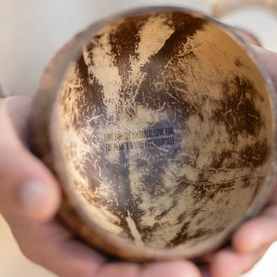 I Love Animals Coconut Bowl