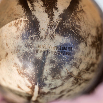 I Love Animals Coconut Bowl