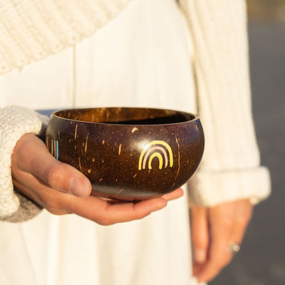 Kids Rainbow Coconut Bowls