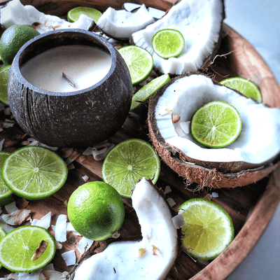 Coconut Lime - Coconut Soy Candles