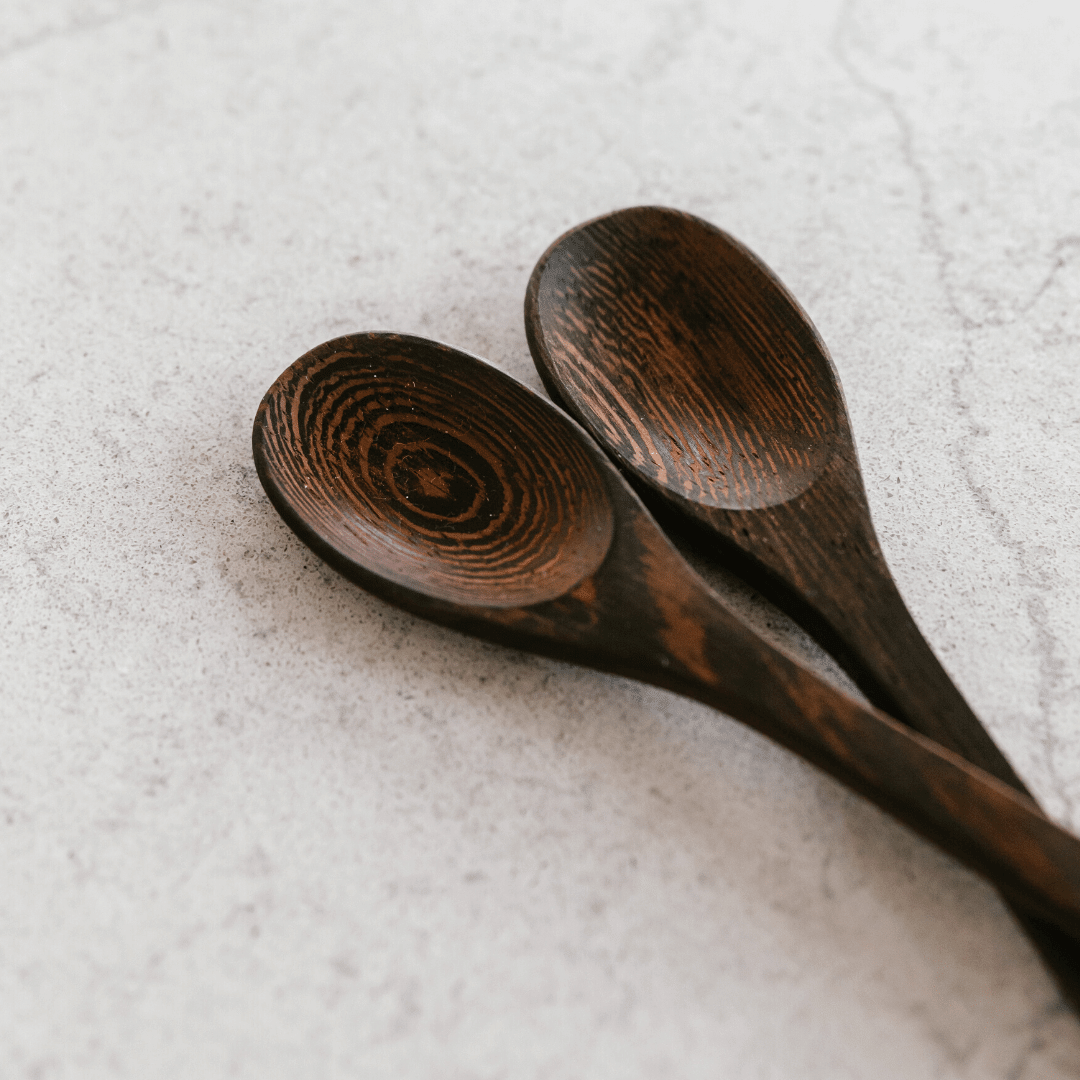 Wooden Buddha Spoon