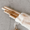 Bamboo Straws: Set of 4