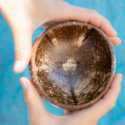 Kids Smiles Coconut Bowls